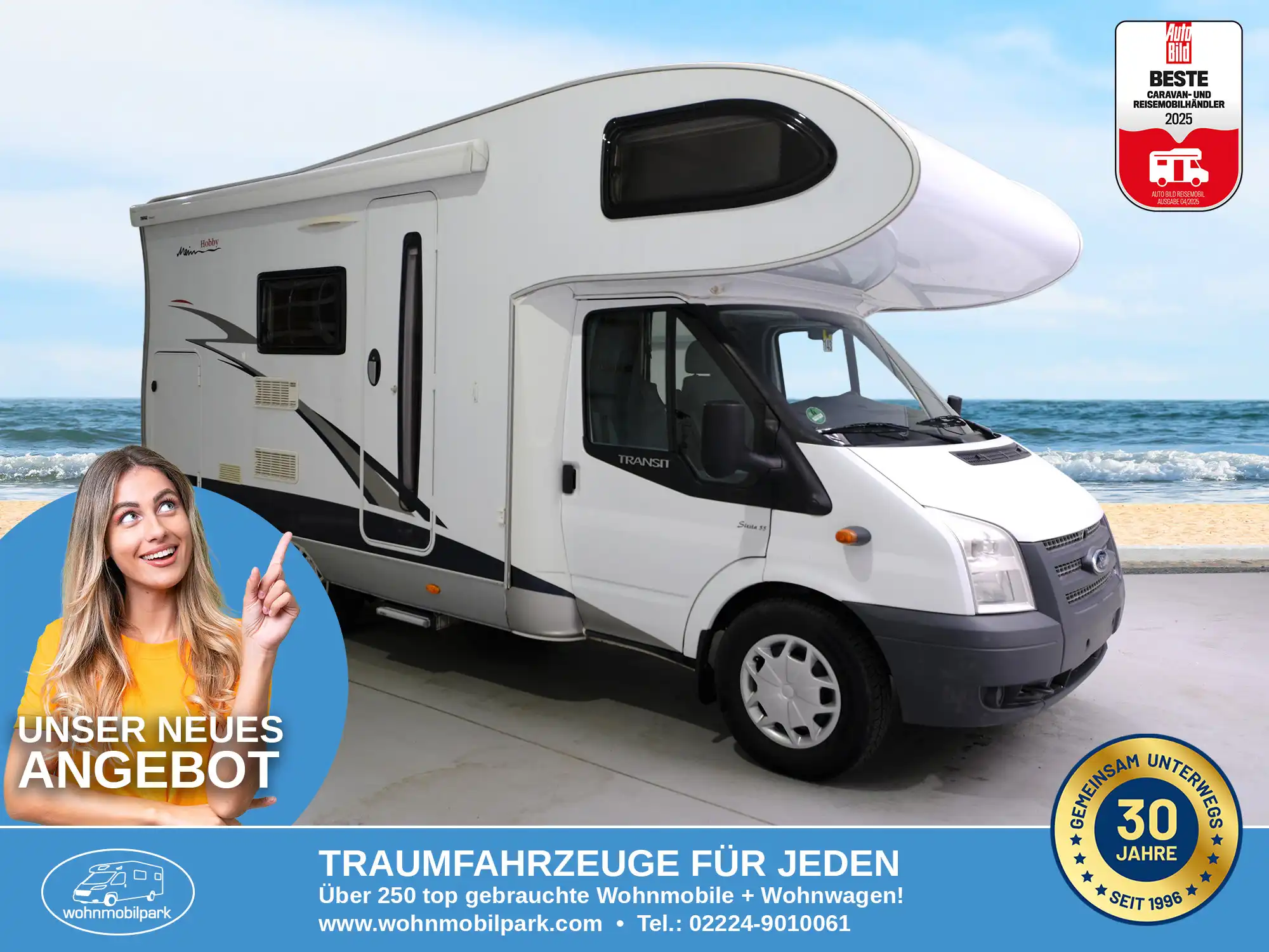 HOBBY Siesta A 55 GS Alkoven gebraucht kaufen in Bad Honnef